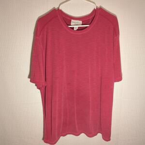 Tommy Bahama XXL Red IslandZone Reversible T-Shirt Modal Coolmax Short Sleeve